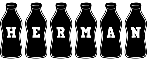 Herman bottle logo