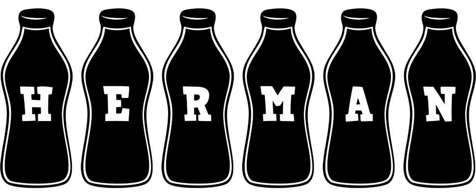 Herman bottle logo