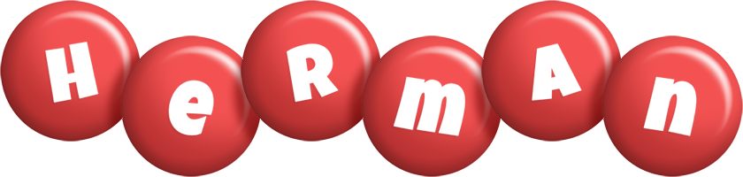 Herman candy-red logo