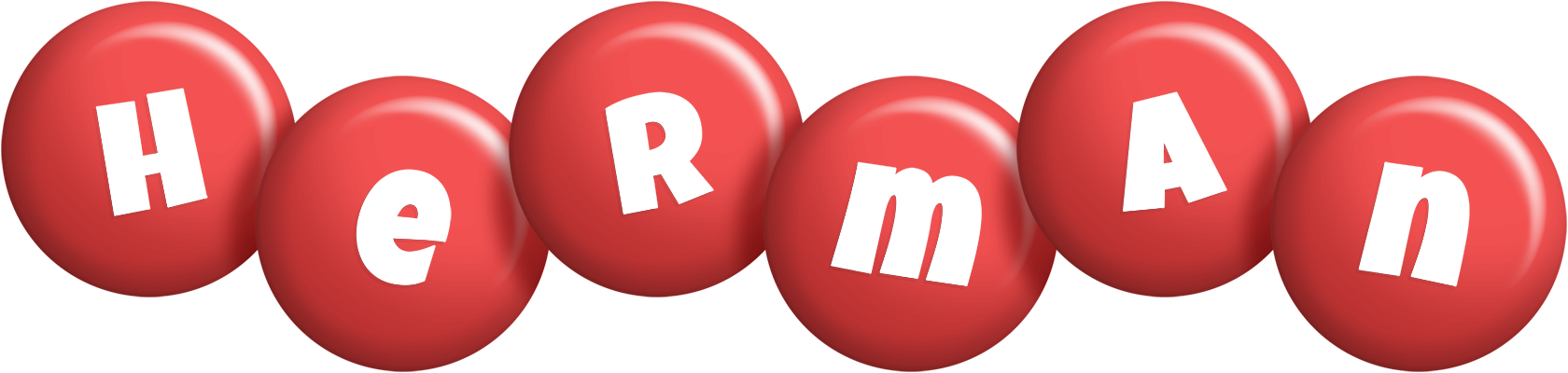 Herman candy-red logo