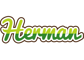 Herman golfing logo