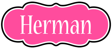 Herman invitation logo