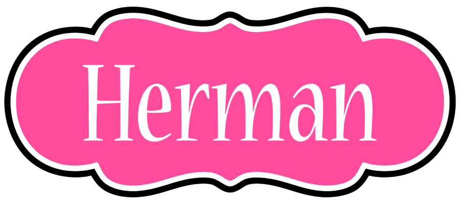 Herman invitation logo