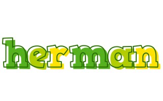 Herman juice logo
