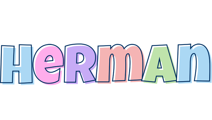 Herman pastel logo