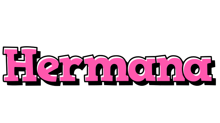 Hermana girlish logo