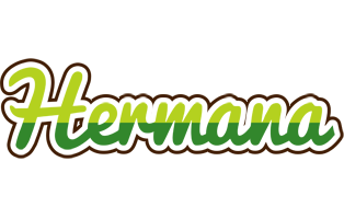 Hermana golfing logo