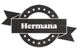 Hermana grunge logo