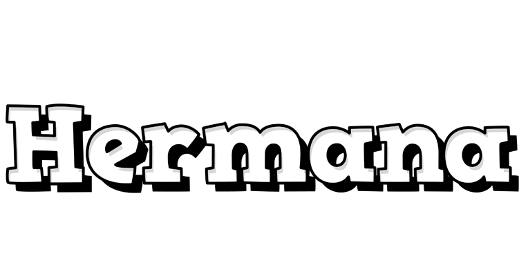 Hermana snowing logo