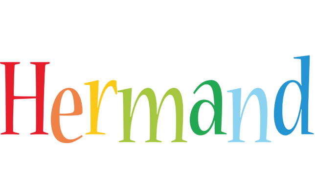 Hermand birthday logo