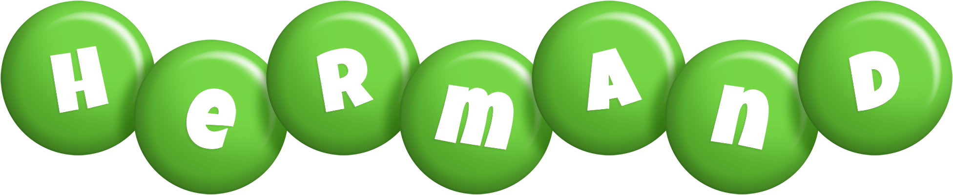 Hermand candy-green logo