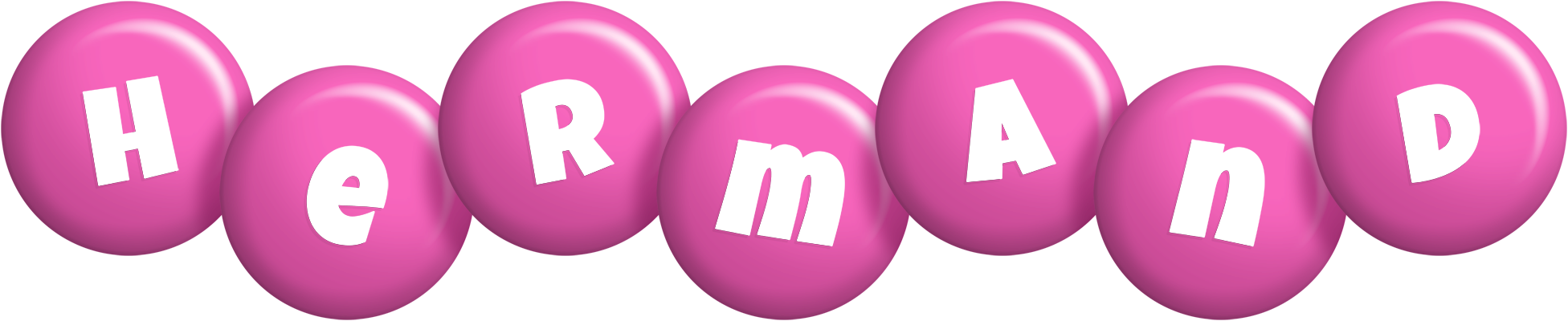Hermand candy-pink logo