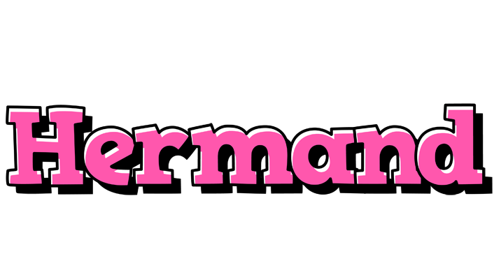 Hermand girlish logo