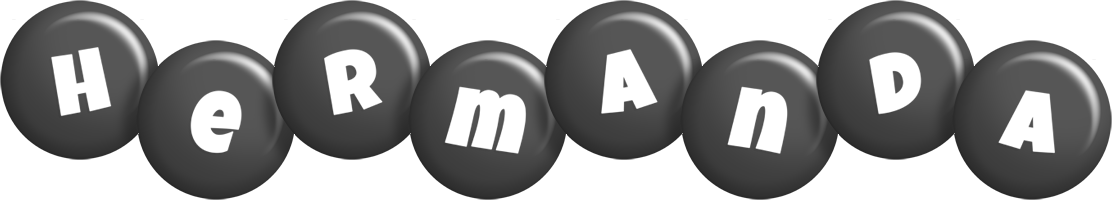 Hermanda candy-black logo