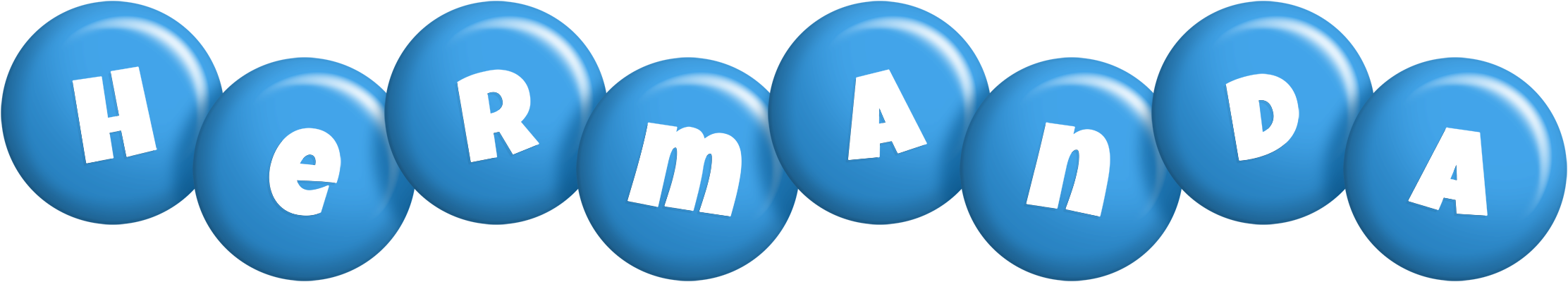 Hermanda candy-blue logo