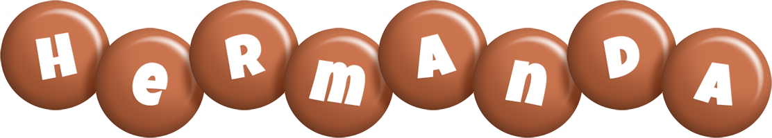 Hermanda candy-brown logo