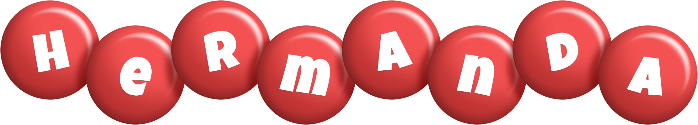 Hermanda candy-red logo