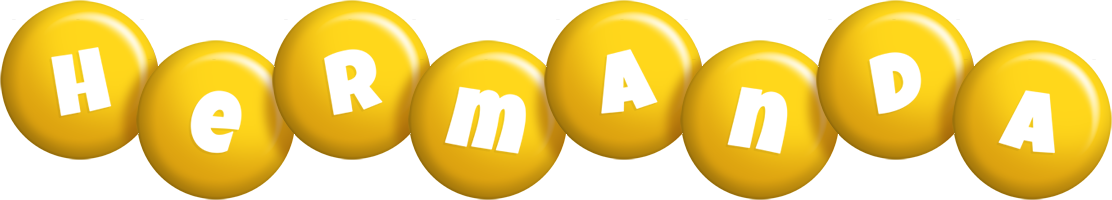Hermanda candy-yellow logo