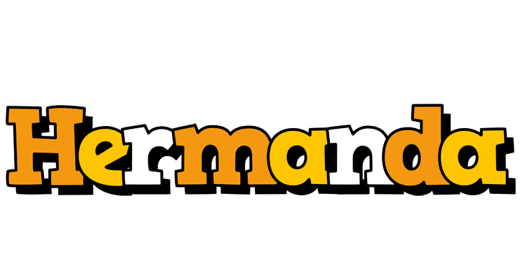 Hermanda cartoon logo