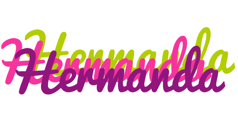 Hermanda flowers logo