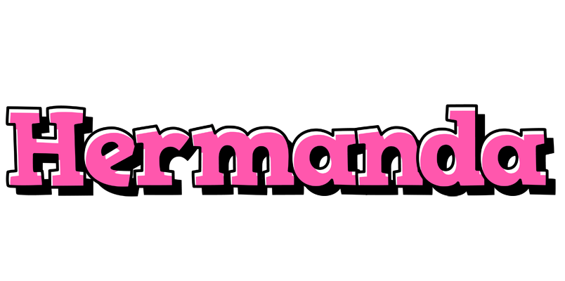 Hermanda girlish logo