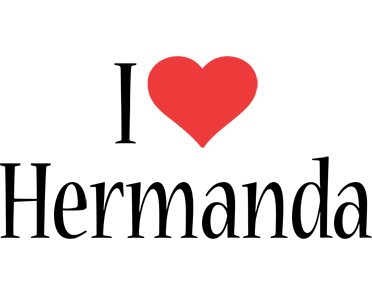 Hermanda i-love logo