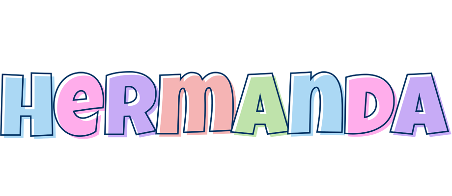 Hermanda pastel logo