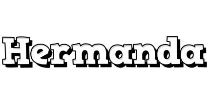 Hermanda snowing logo