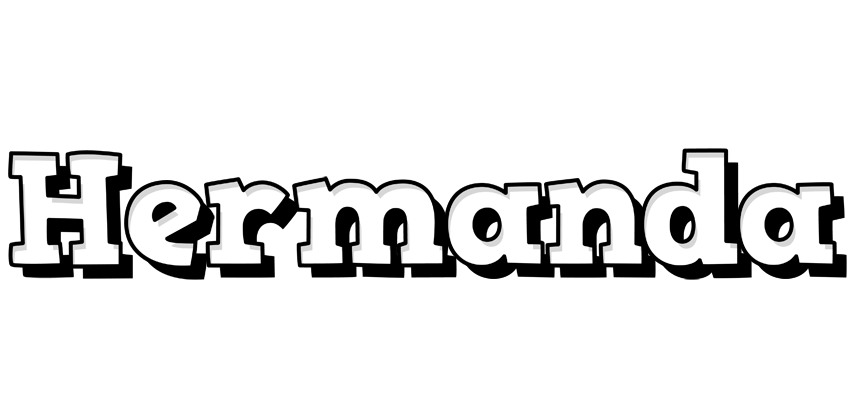 Hermanda snowing logo