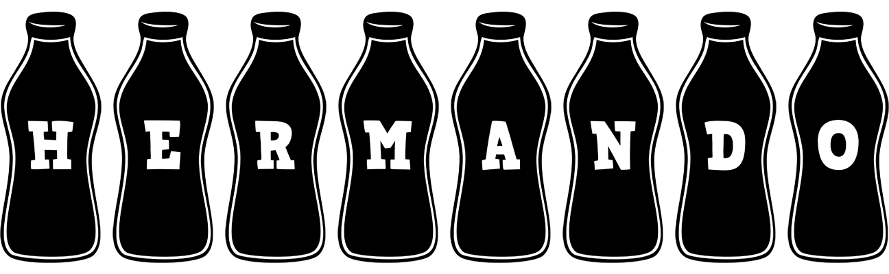 Hermando bottle logo