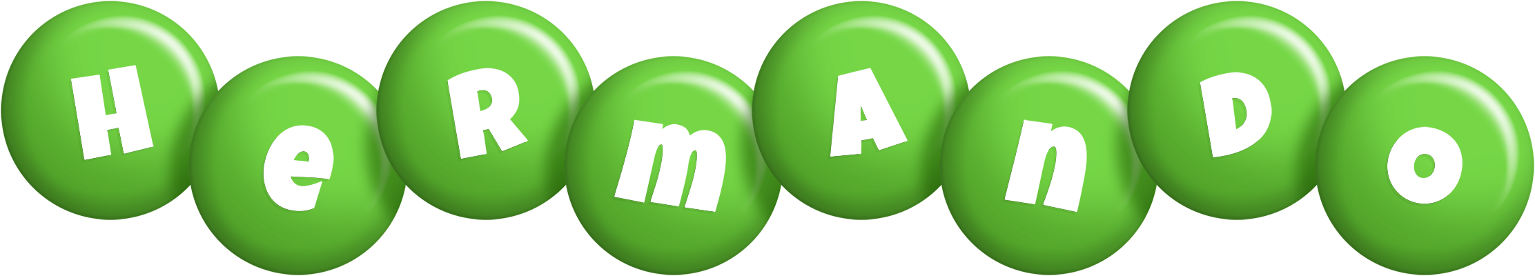 Hermando candy-green logo