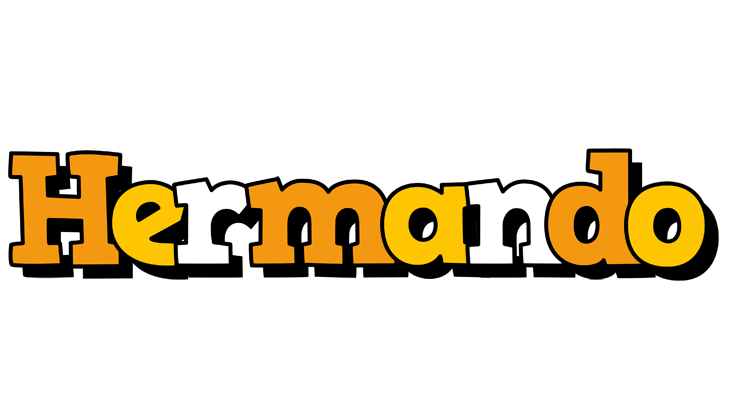 Hermando cartoon logo