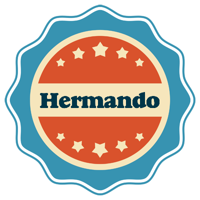 Hermando labels logo