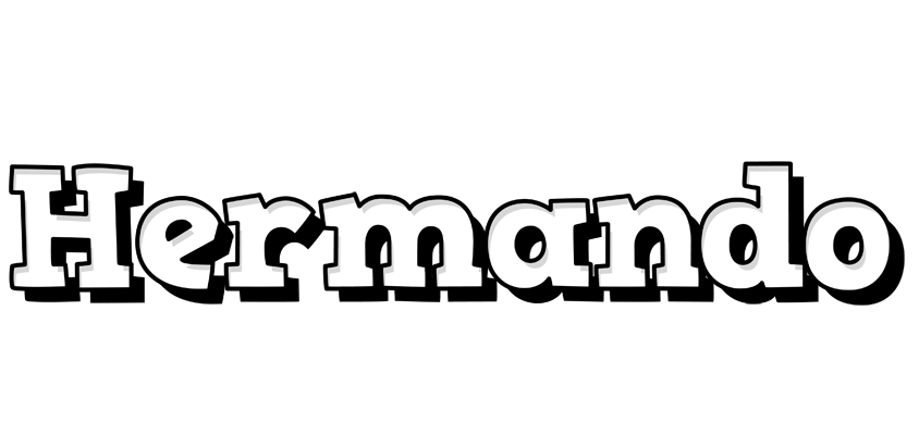 Hermando snowing logo