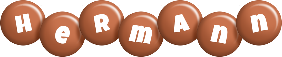 Hermann candy-brown logo