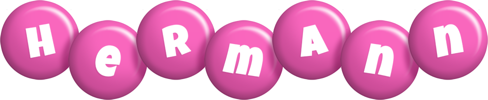Hermann candy-pink logo