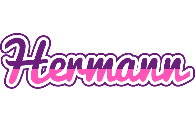 Hermann cheerful logo