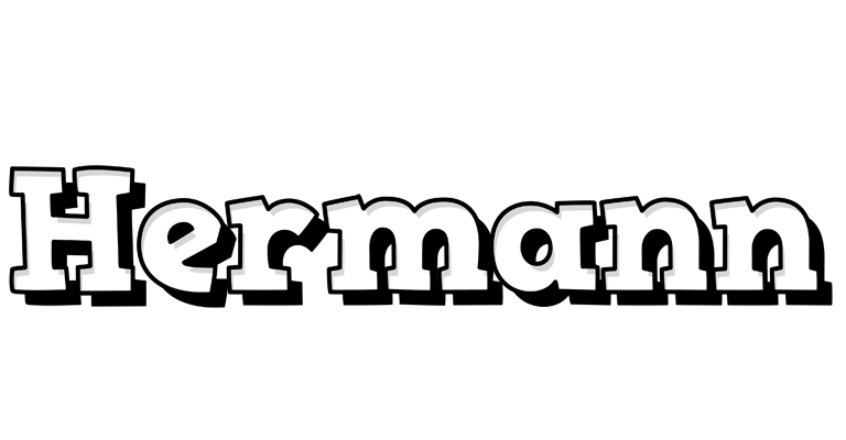 Hermann snowing logo
