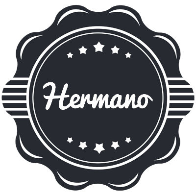 Hermano badge logo
