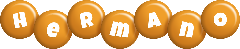Hermano candy-orange logo