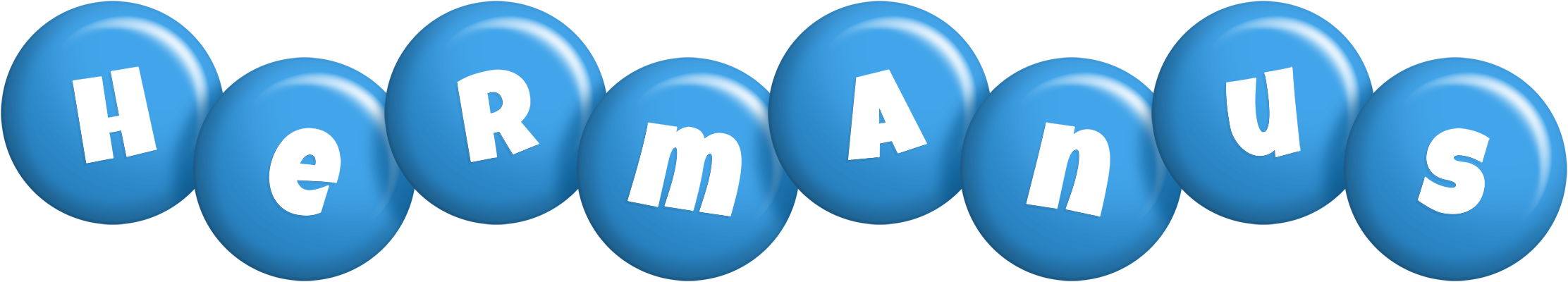 Hermanus candy-blue logo