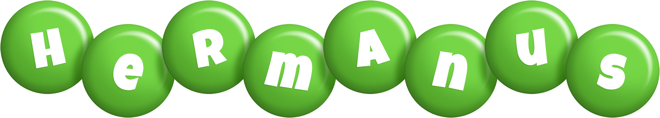Hermanus candy-green logo