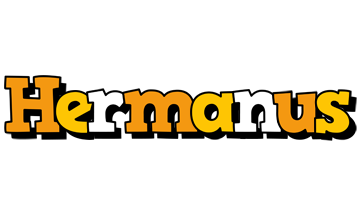 Hermanus cartoon logo