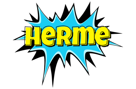 Herme amazing logo