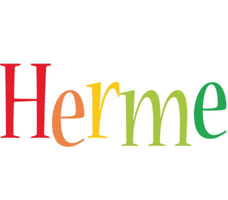 Herme birthday logo