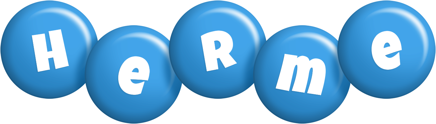 Herme candy-blue logo