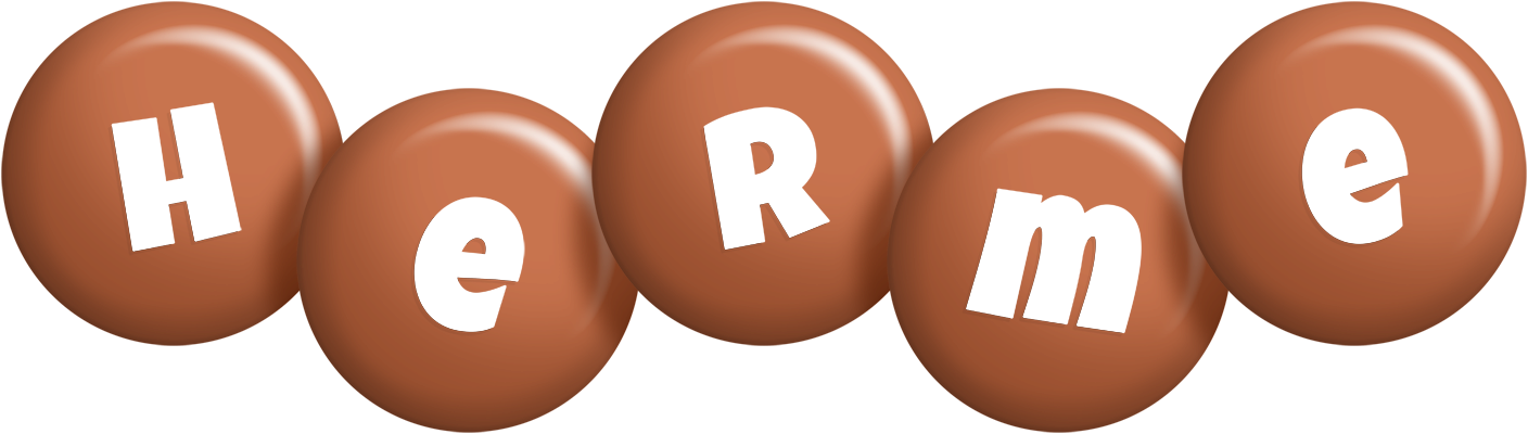 Herme candy-brown logo