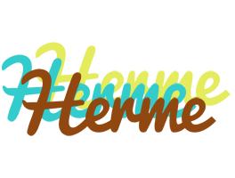 Herme cupcake logo