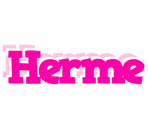 Herme dancing logo