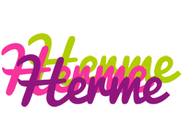 Herme flowers logo